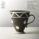 mug en céramique vintage rustique design ergonomique