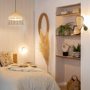 TECHBREY Applique murale en rotin Palm