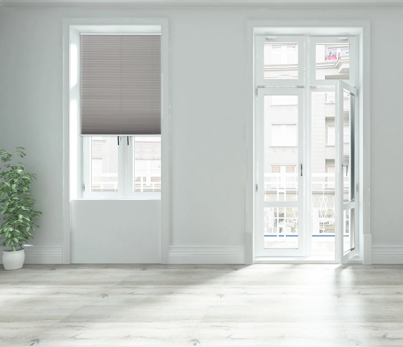 store plisse occultant easyfix sans percage pour fenetre