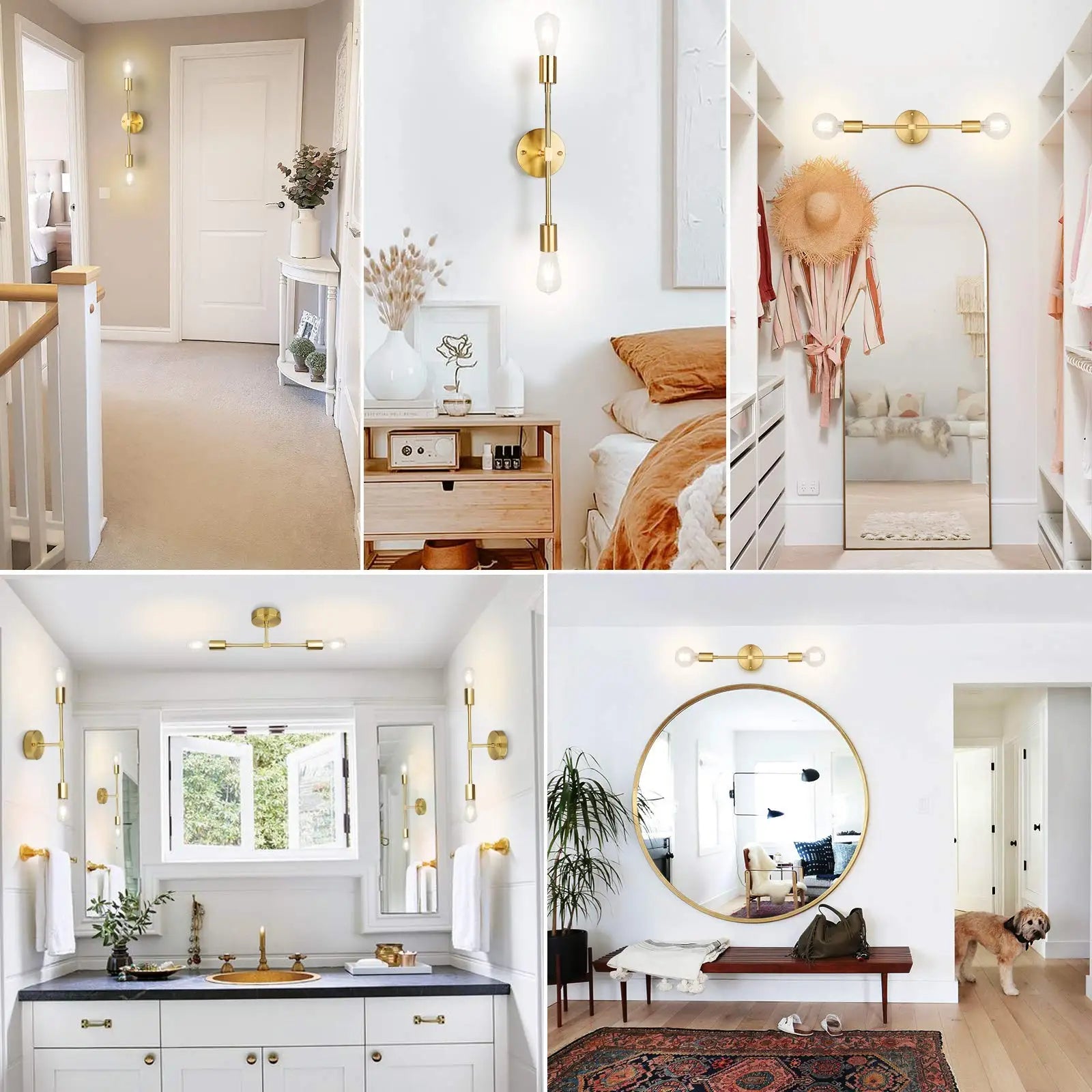 Applique LED moderne vintage intérieur - vue 8 sur 8