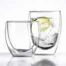 Verre double paroi isolant pour cafe biere eau