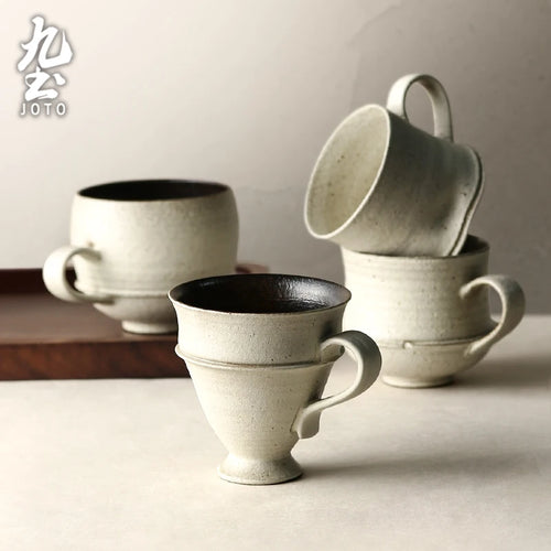 Mug ceramique jingdezhen anse style simple 330ml