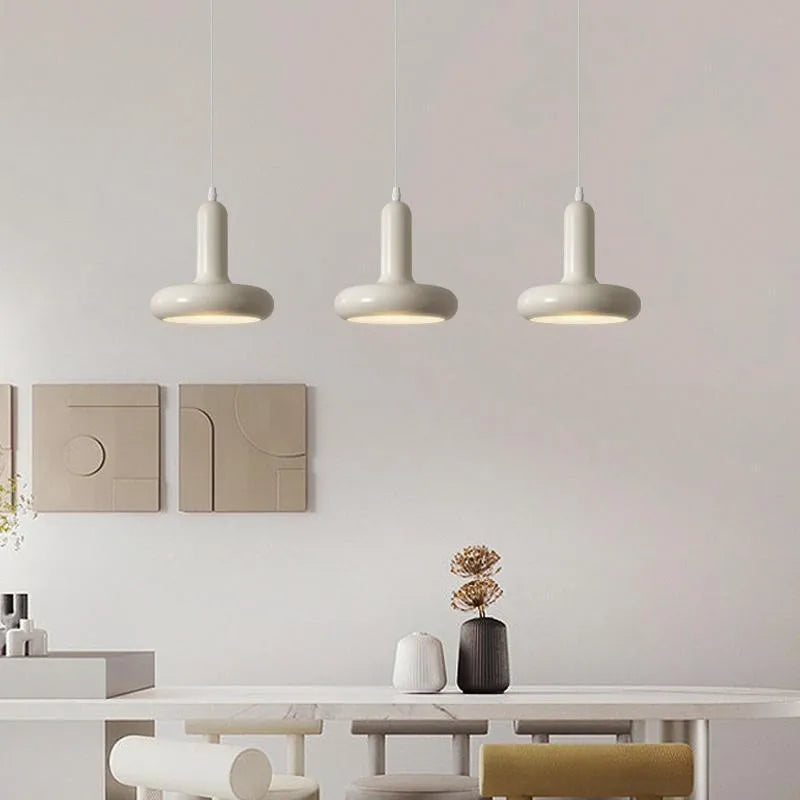 lampe led suspendue design nordique minimaliste forme disque