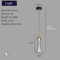 lustre moderne led en cristal pour décoration maison