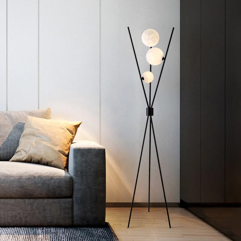 lampadaire design créatif style nordique pour éclairage moderne - vue 4 sur 8