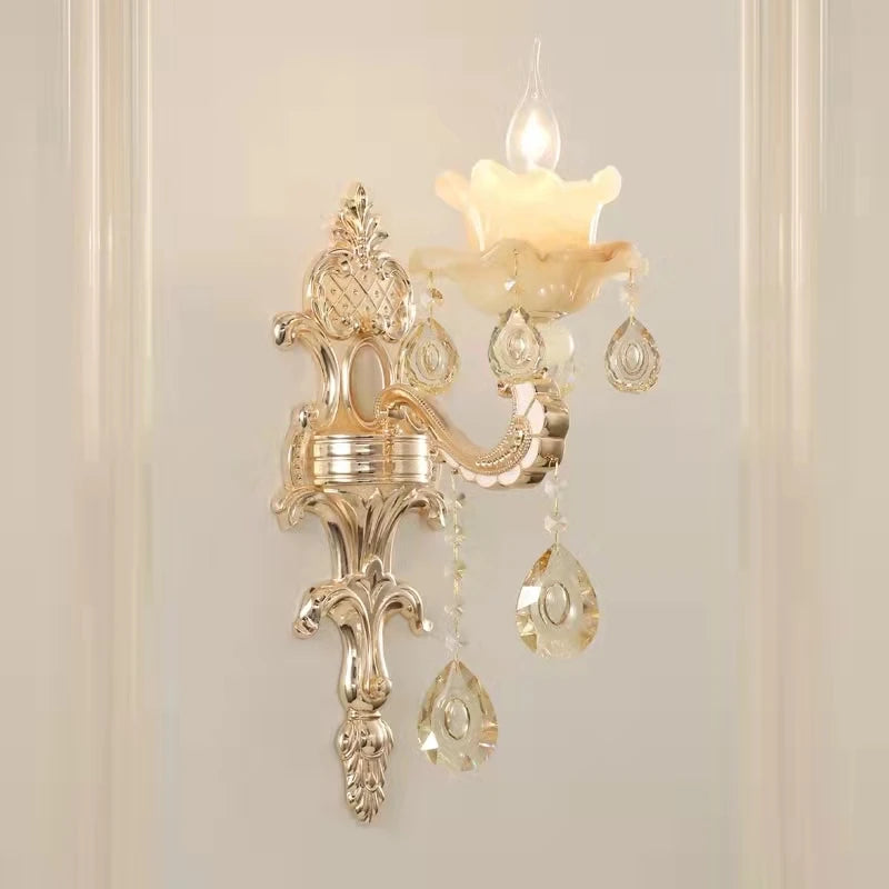 applique murale en cristal design moderne pour intérieur élégant - vue 4 sur 22