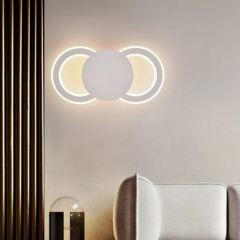 lampe plafonnier capteur mouvement escalier chevet mural - vue 6 sur 7