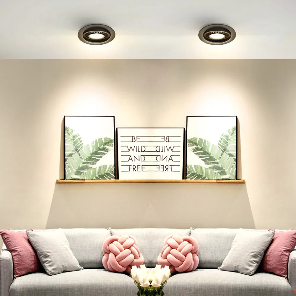 spot led encastrable rotatif avec intensité lumineuse réglable - vue 6 sur 5