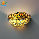 applique murale en verre style européen art déco tiffany