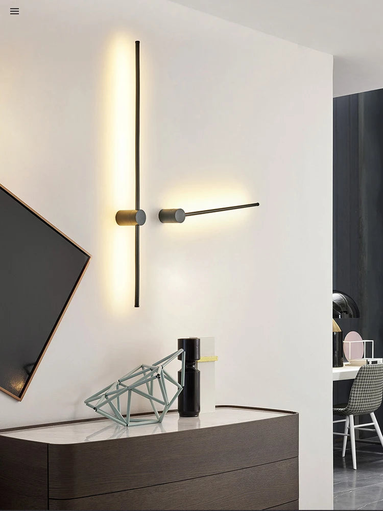 applique murale led moderne design nordique pour intérieur élégant - vue 4 sur 14