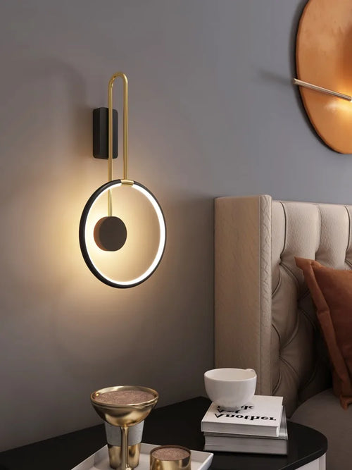 applique murale led design minimaliste pour décoration intérieure