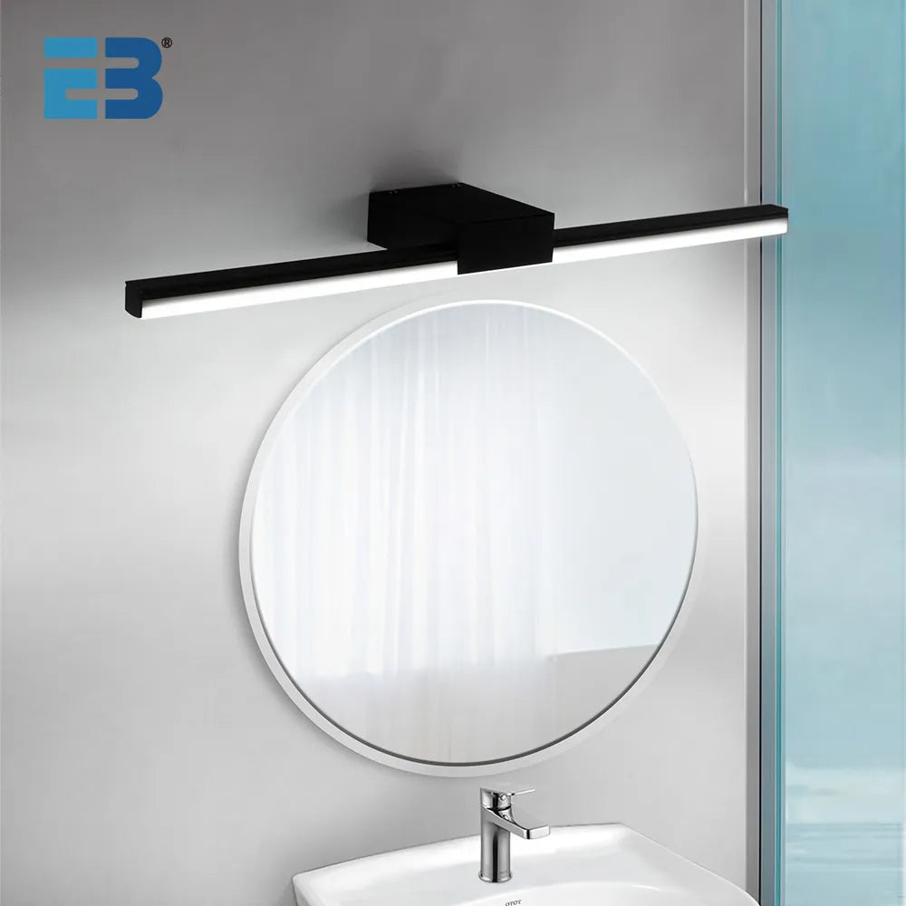 applique murale led intérieur moderne noir blanc - vue 4 sur 6