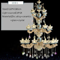 lustre moderne en cristal pour un éclairage élégant et raffiné