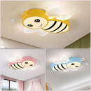 lampe led intelligente en forme d'abeille avec intensité réglable