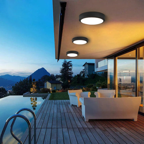 plafonnier extérieur étanche pour éclairage jardin balcon porche