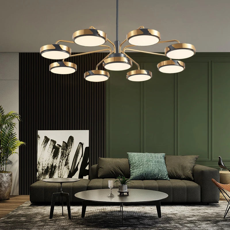 suspension style nordique luminaire décoratif d'intérieur idéal loft - vue 5 sur 13
