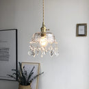 Suspension en cristal au design moderne