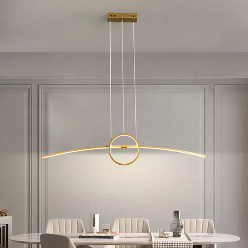 Suspension LED moderne créatif suspension maison intelligente Alexa