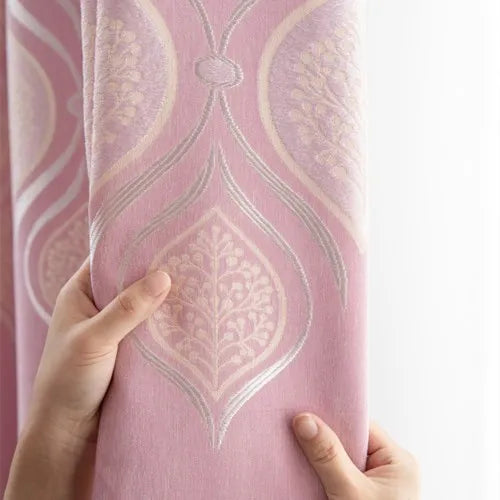Rideau occultant floral moderne pour chambre ou salon - vue 10 sur 10