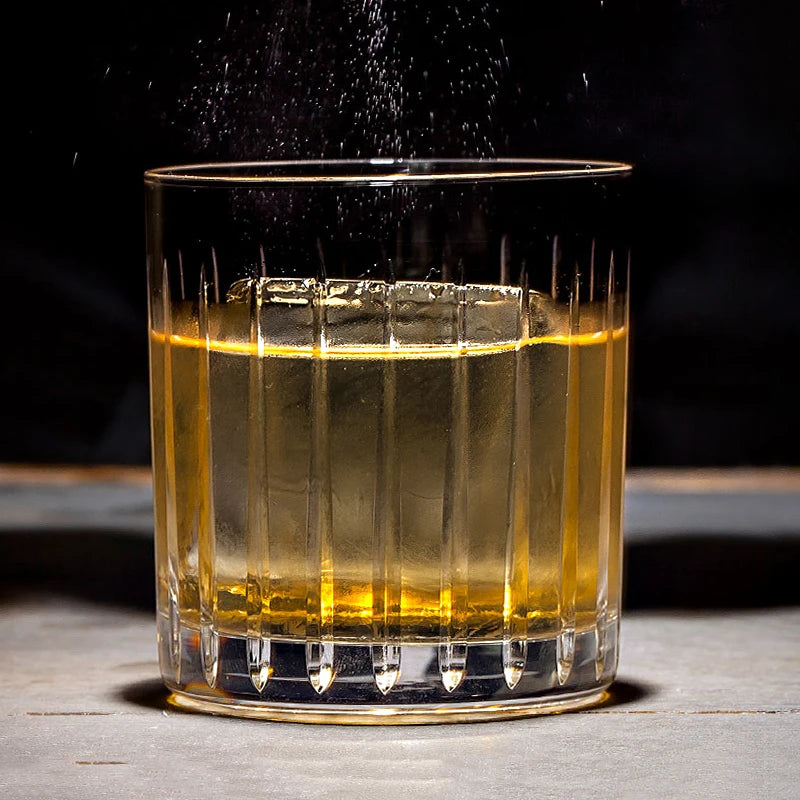 Lot de 4 verres whisky épais old fashioned - vue 7 sur 7