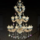 lustre moderne en cristal pour un éclairage élégant et raffiné