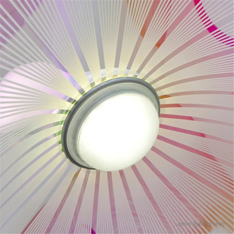 suspension en acrylique design nordique pour intérieur contemporain - vue 11 sur 12