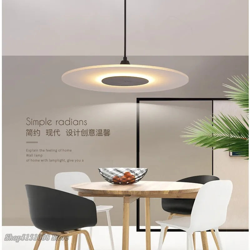 lustre led moderne minimaliste créatif et romantique - vue 3 sur 8