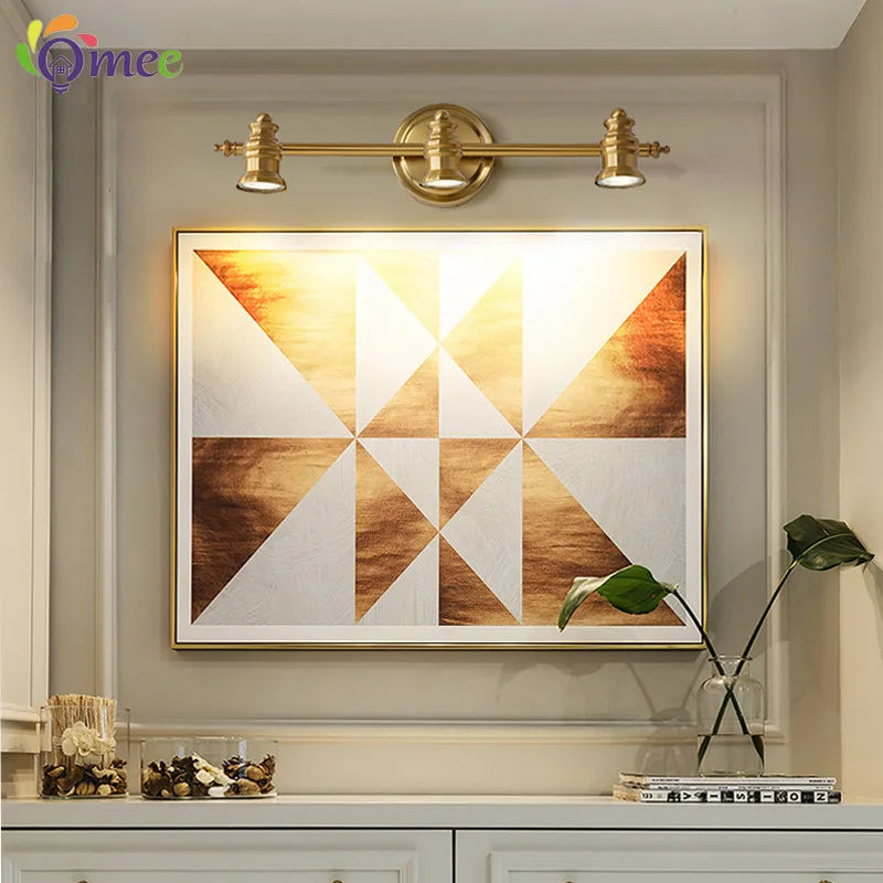 miroir vintage led avec lumières pour vanité et maquillage