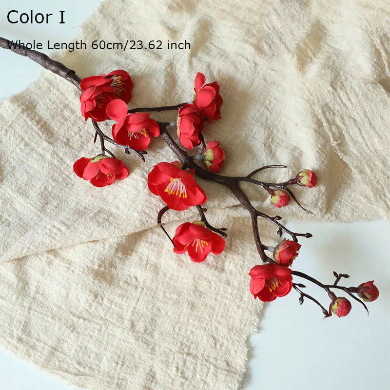 branche de fleurs artificielles de cerisier pour décoration automnale - vue 15 sur 17
