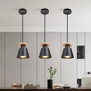 Suspension en bois moderne Suspension nordique Luminaire salle à manger salon cuisine intérieur suspendu lustre luminaires
