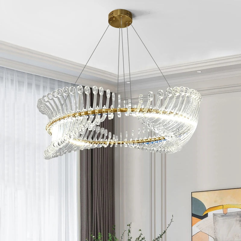 lustre design moderne led luminaire simple nordique suspendu