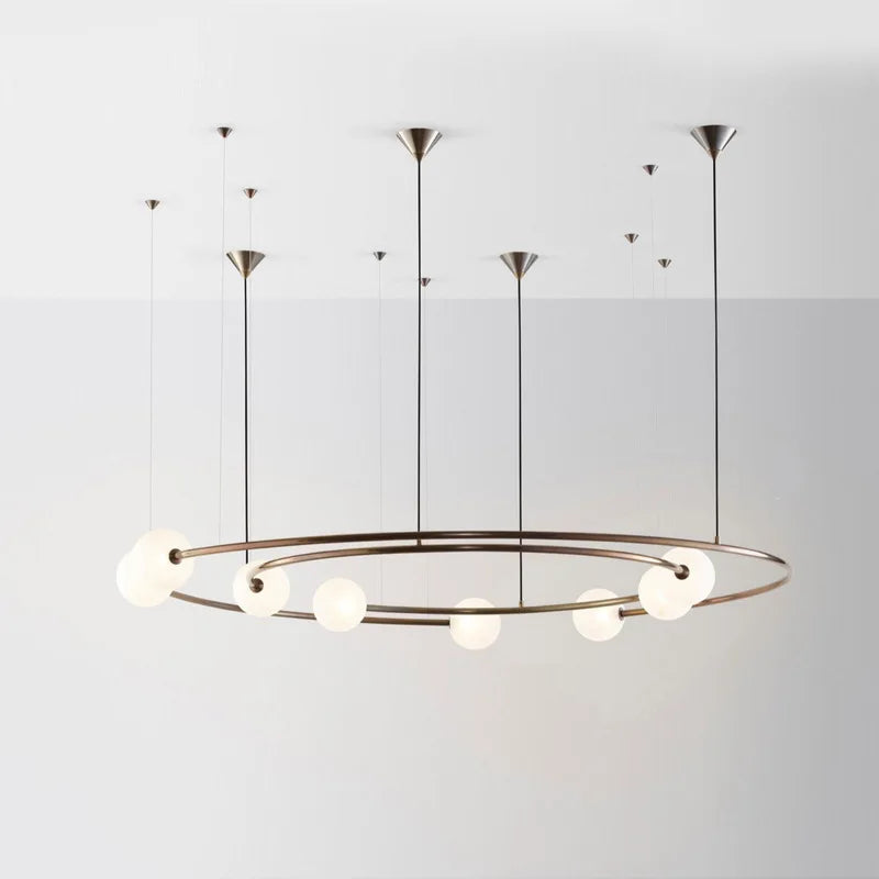 suspension globe post-moderne pour projet d'hôtel winfordo