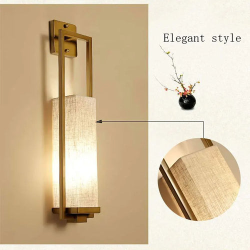 applique murale style chinois pour hôtels et escaliers