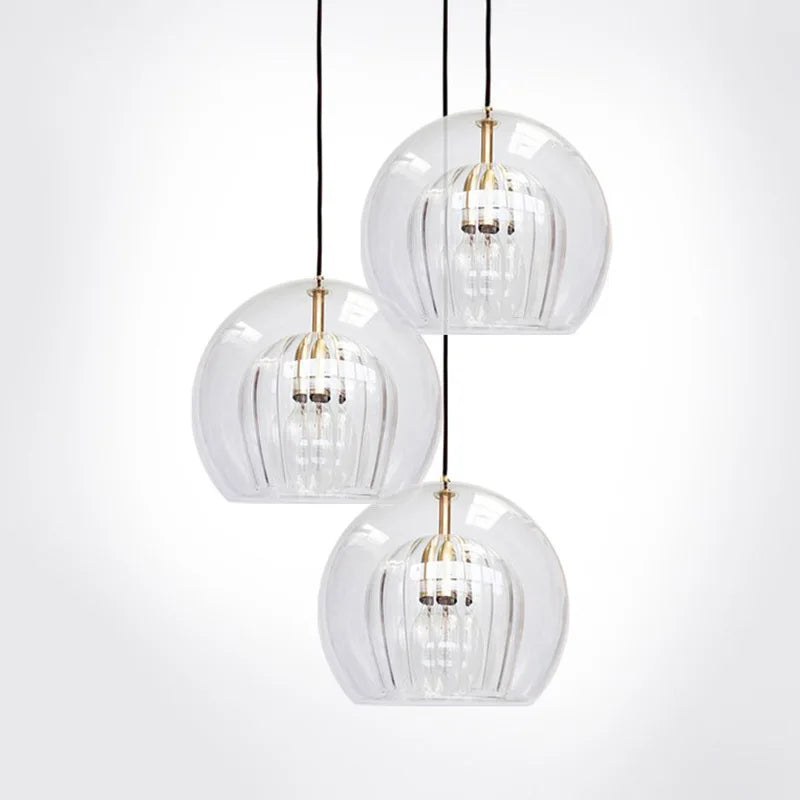 suspension en verre de luxe pour intérieur moderne - vue 5 sur 8