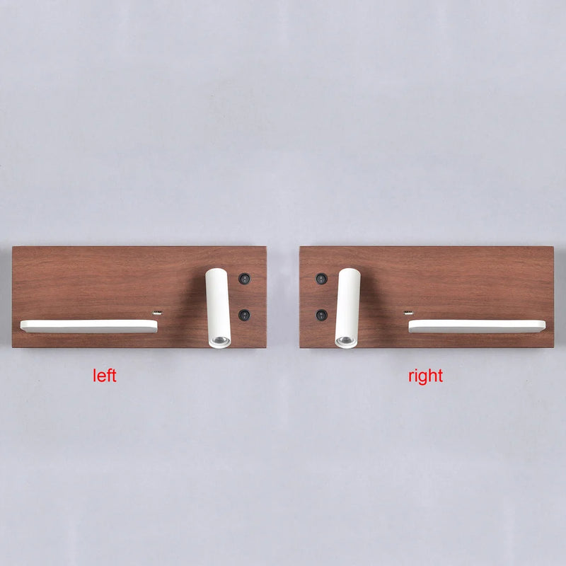 Tokili Applique murale LED avec chargeur USB et sans fil