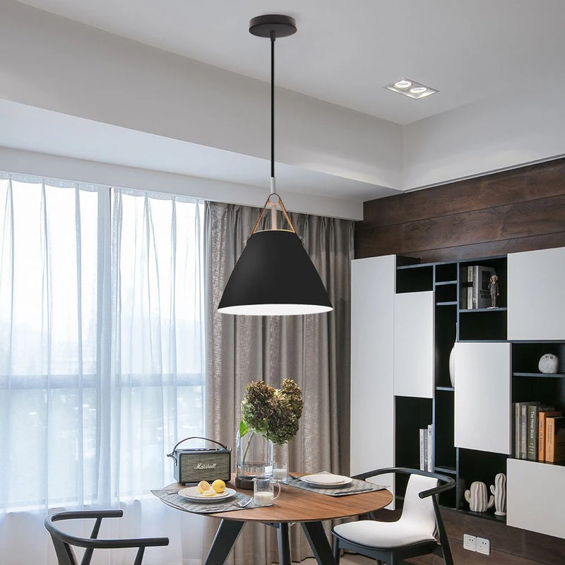 lampe led suspendue design nordique moderne décorative