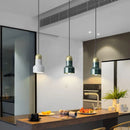 lustre nordique rétro en marbre de luxe led