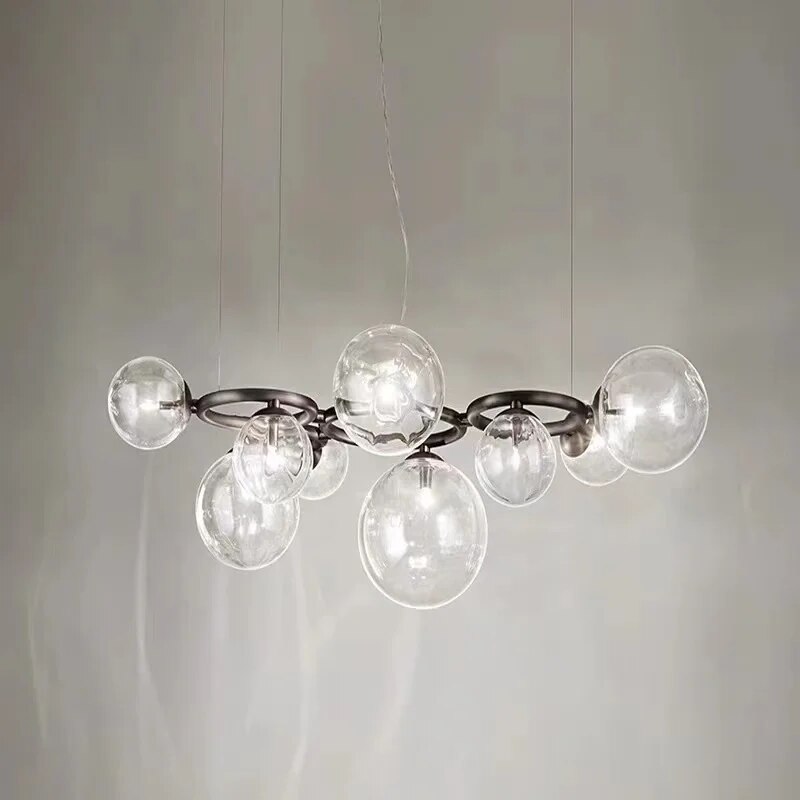 Lustre design Simple en forme de haricot magique - vue 5 sur 5