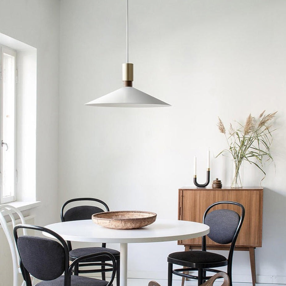 Suspension design LED avec abat-jour conique Manizan - vue 5 sur 7