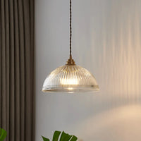 suspension nordique en verre pour espace intérieur élégant