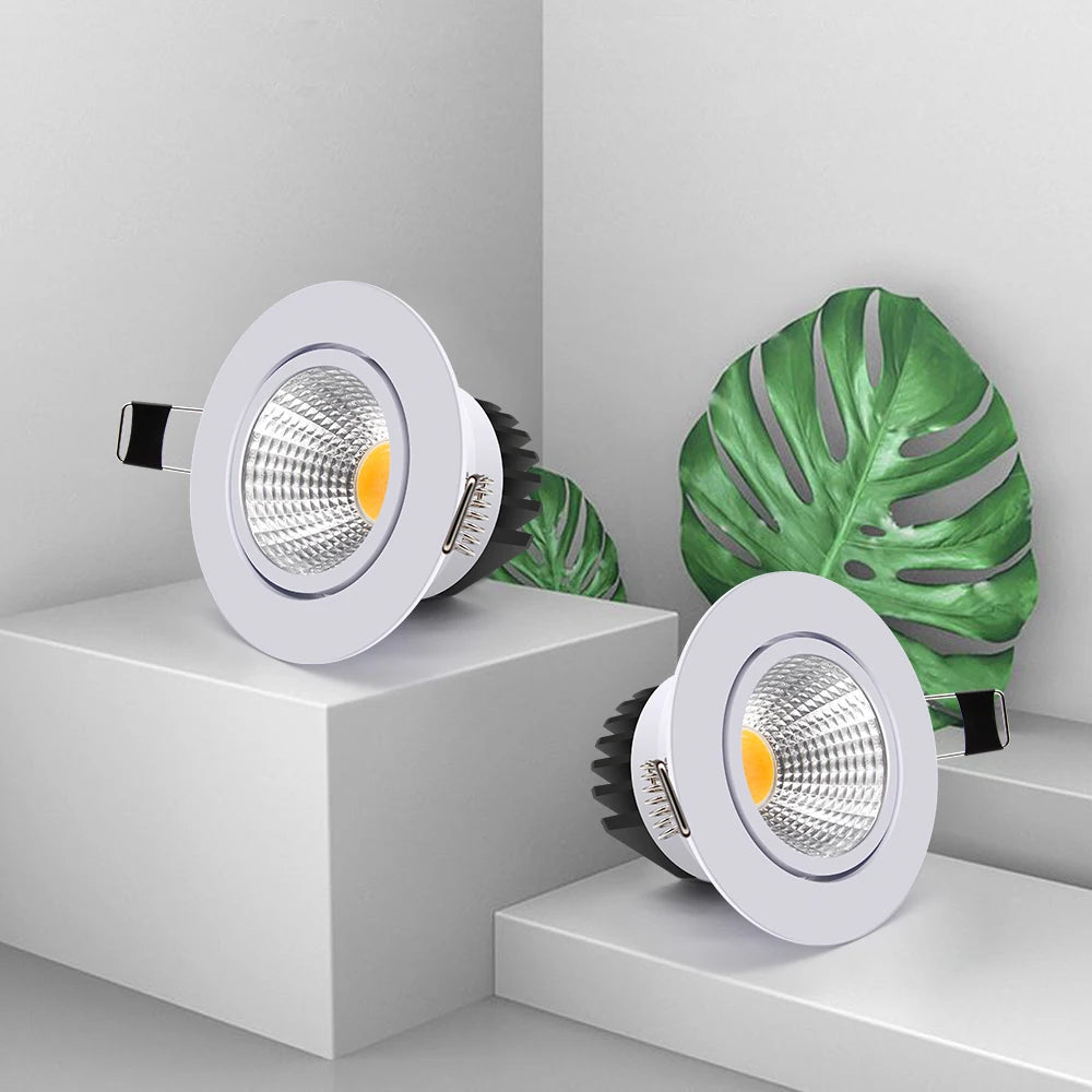 Spot Super lumineux encastré LED Dimmable Downlight COB - vue 6 sur 6