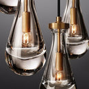 Suspension en cristal au design moderne et luxueux