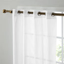 Voilage tulle translucide moderne sur mesure salon chambre