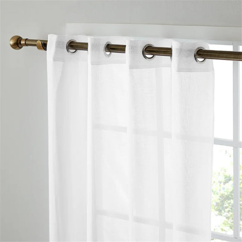 Voilage tulle translucide moderne sur mesure salon chambre