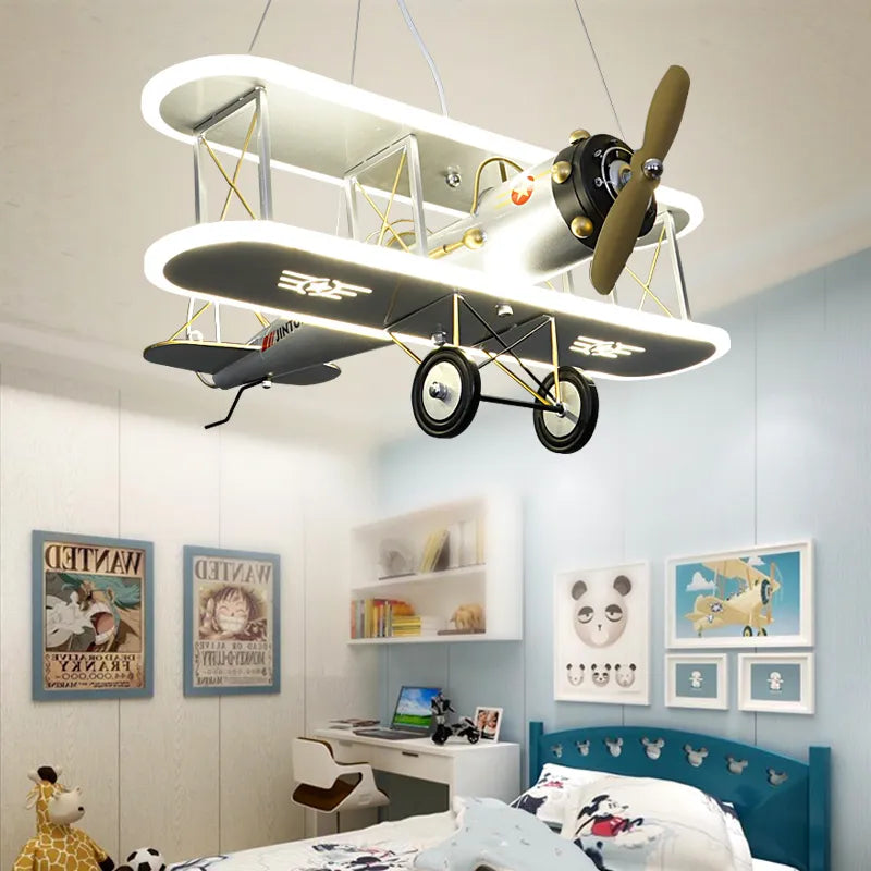 Nordique enfants garçon chambre décorative salle à manger led plafonniers lampes suspendues éclairage intérieur éclairage intérieur plafonnier - vue 4 sur 8