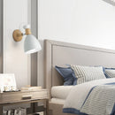 applique murale simple en bois pour décoration intérieure ly-08