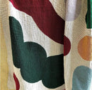 Plaid coton motif rayures style bohème salon voyage
