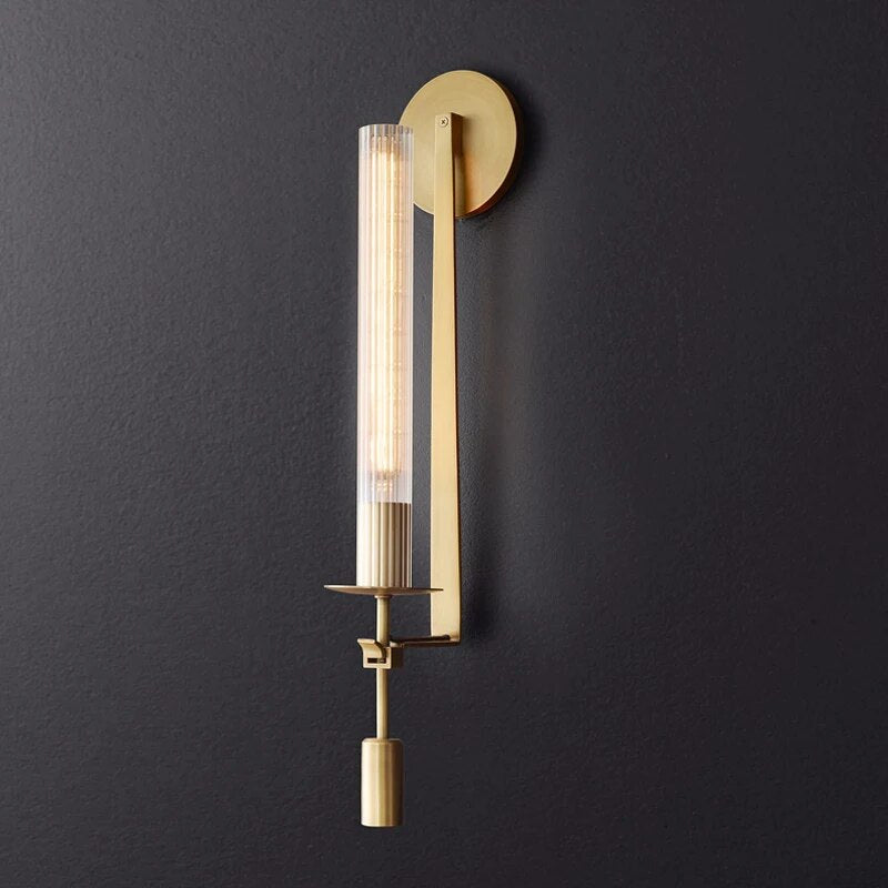 Applique murale de luxe en cuivre Post-moderne - vue 6 sur 5