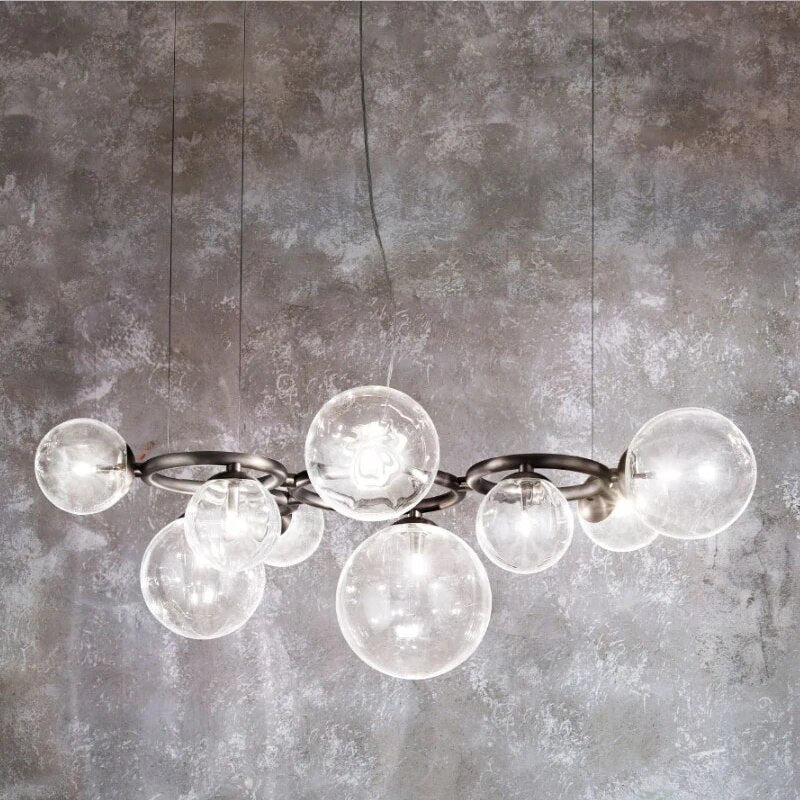 Lustre design Simple en forme de haricot magique - vue 4 sur 5