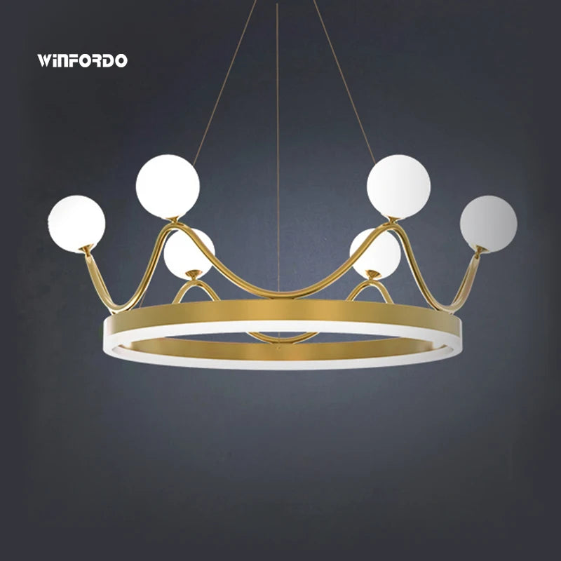 Winfordo – plafonnier LED suspendu au design moderne